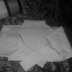 Trendy White Sweater NWT!